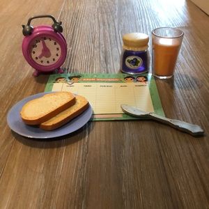 Our generation breakfast set (doll sized)